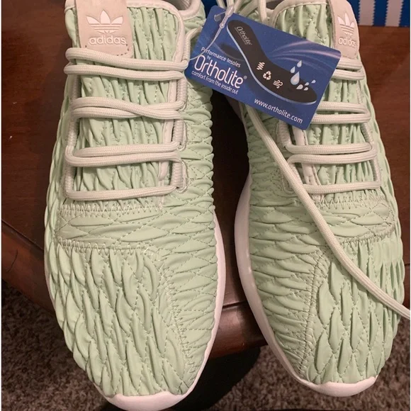 Womens adidas TUBLAR SHADOW SNEAKERS . Brand new with tags . Ortholite 8.5
